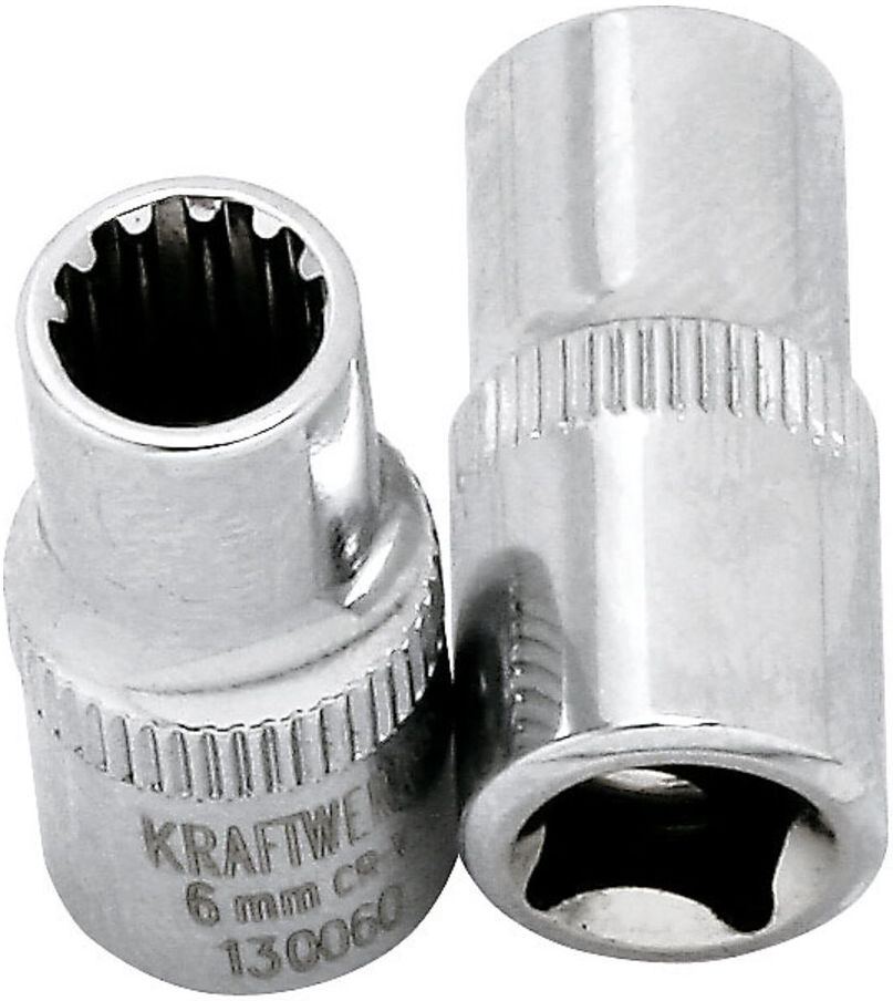 Kraftwerk 1/4 Zoll Combi-Stecknuss 9mm (130090)