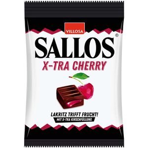 Villosa Kräuterbonbons Sallos X-Tra Cherry, 23 Stück im Beutel, 150 g