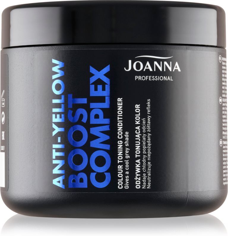 Joanna Professional Color Boost Complex revitalisierender Conditioner für blonde und graue Haare 500 g