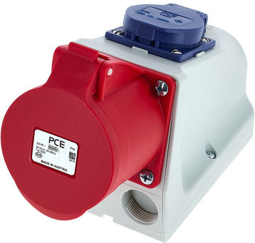 PCE 9225-6 Combo 32A 5pol Wall