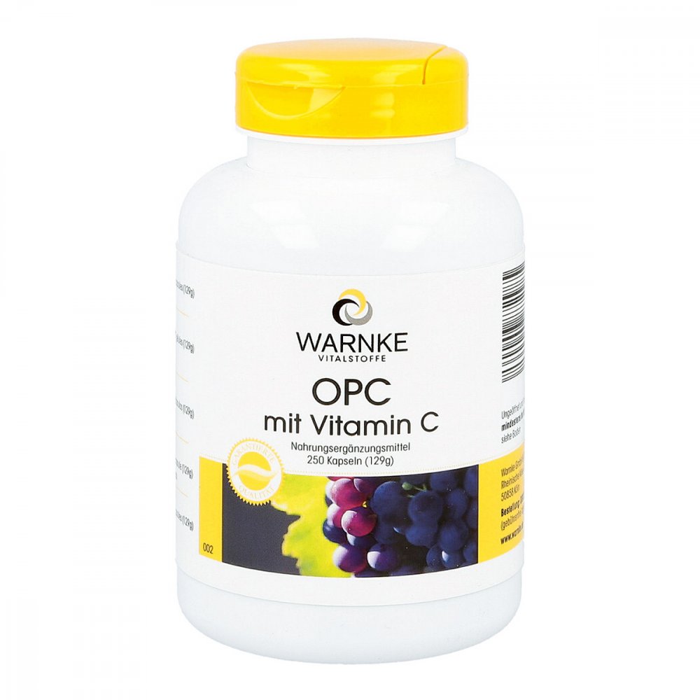 Warnke Vitalstoffe GmbH Opc 200 Bioflavonoide Kapseln 02604340