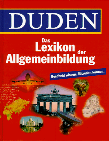 Lange, Klaus M. - Duden Lexikon der Allgemeinbildung. Bescheid wissen, mitreden können - Preis vom 09.10.2026 07:28:09 h