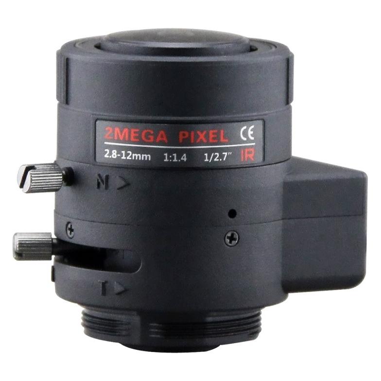 XtendLan Objektiv Vari-focal 2,8-12mm / Objektiv / CS-mount / IR / DC Drive AutoIris / do 2 Mpix (Objektiv) (OVARDC-2812IRC)