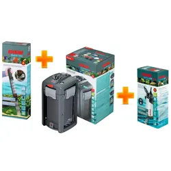 EHEIM Außenfilter Pfrofessional 4+ 350T & ReeflexUV 500 UV-Klärer & Schlammabsauger  -  Vorteils-Paket