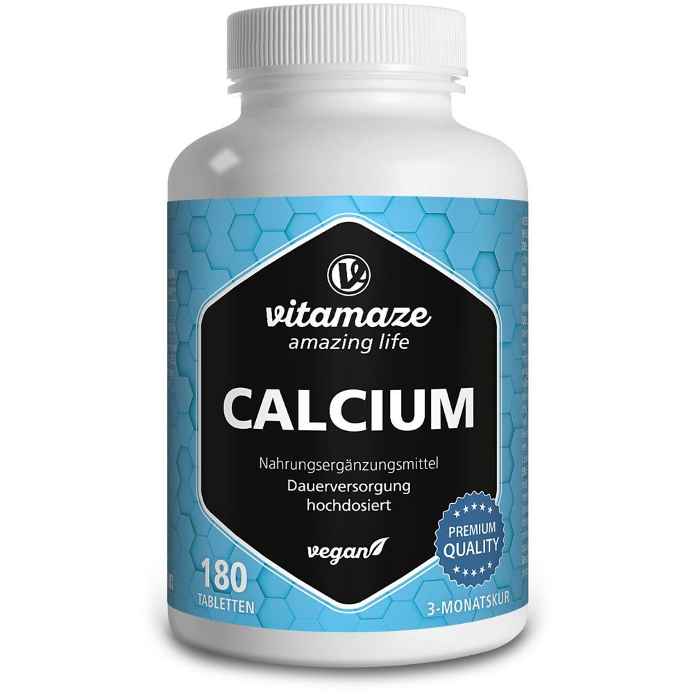 Calcium 400 mg vegan Tabletten 180 St
