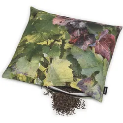 Hayka Kissen 40 x 40 cm Weingarten mit Füllung aus Buchweizenschalen