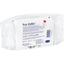 PUR-ZELLIN 4x5 cm keimreduziert Rolle