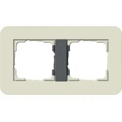 Gira Abdeckrahmen 2fach 0212427