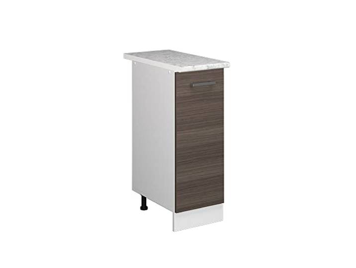 Vicco Unterschrank R-Line , Grau 30 cm mit Tür, mit Arbeitsplatte, zur Aufbewahrung von Haushaltsutensilien und Reinigungsmitteln