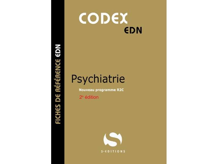 Codex psychiatrie - Nouveau programme R2C (Broché)