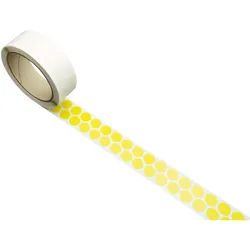 Gewebeklebepunkte, gelb 15 mm | 1.000 STK, PE, Papier