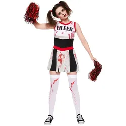 Amscan Erwachsenenkostüm Zombie Cheerleader Grösse M (M)