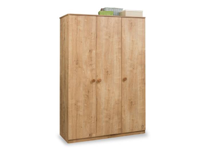 Möbel-Zeit Kleiderschrank MOCHA Line, 3-türig - Stylischer Jugendkleiderschrank