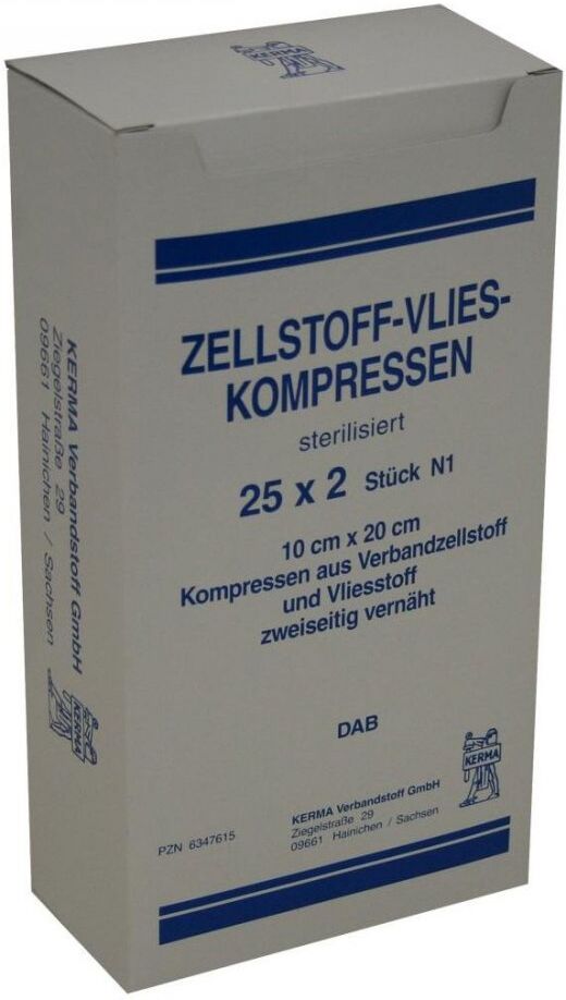 Zellstofftupfer 4x5 cm 2X500stk