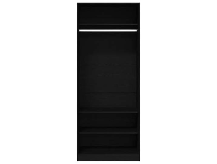 Freistehender Schrank Eiche Handwerk 80 x 50 x 200 cm mit Einlegeböden MDF Holzwerkstoff, MDF-Böden, Temperaturbeständigkeit, pflegeleicht, minimalistisches Design