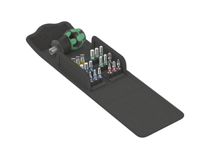 Wera '05057471001 Kraftform Compact 1 Stubby schroevendraaierset, 19-delig