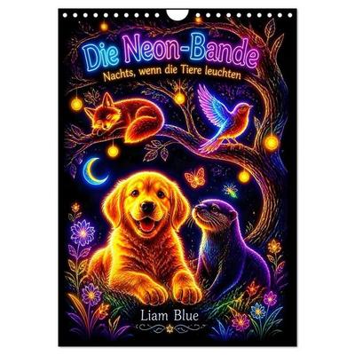 Die Neon-Bande (Wandkalender 2027 DIN A4 hoch), CALVENDO Monatskalender