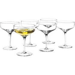 Holmegaard - Perfection Martini Glass - 29 cl - Set of 6, Cocktailgläser, Transparent
