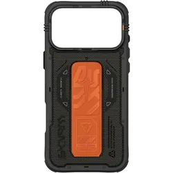 Skinarma Phantom Case for iPhone 17 Pro Max Magnetic Charging + Grip Stand Olive (Apple iPhone 17 Pro Max), Smartphone Hülle, Grün