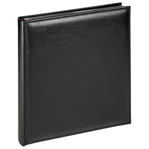 Walther De Luxe Fotoalb. 28x30,5 50 schwarze Seiten FA386B