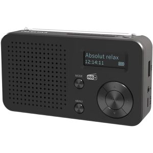 Telestar Radio Top 100 DAB+, Bluetooth, schwarz