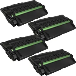 4 Kompatible Toner ersetzt Ricoh SP3200E Multipack schwarz