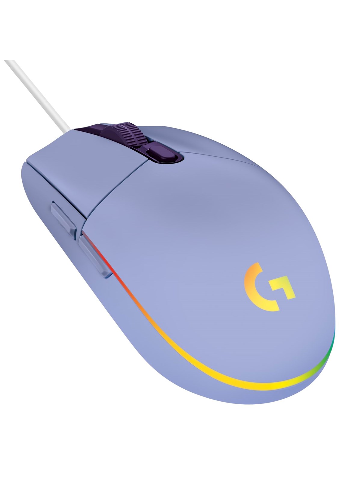 Logitech G203 LIGHTSYNC - Lilac - Gaming Maus (Lila mit RGB)