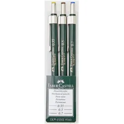 Faber-Castell Druckbleistifte HB 3 Stück
