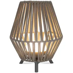 Newgarden, Gartenbeleuchtung, CONTA LED Tischleuchte, kabellos, Fernbedienung, USB, Akku, Aussen & Innen IP54 (900 lm, IP54)