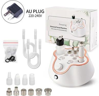 Uplifted Finds Diamond Microdermabrasion Machine For Deep Facial Exfoliation And Skin Cleansing At Home au Plug (220 240 V)