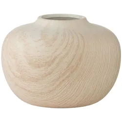 HOME STORY Vase   , braun , Dolomite , Maße (cm): B: 19,8 H: 14,1