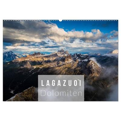 Lagazuoi Dolomiten (Wandkalender 2027 DIN A2 quer), CALVENDO Monatskalender