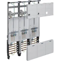 Hager ZL33X4T Komplettfeld, universZ, 1050mm, 3ZP, 3-feld, Ausf. NRW SH MV N-sachsen EON-Mitte