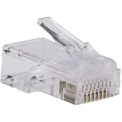 RS PRO Stecker modular 8/8, Elektronikkabel + Stecker, Gold
