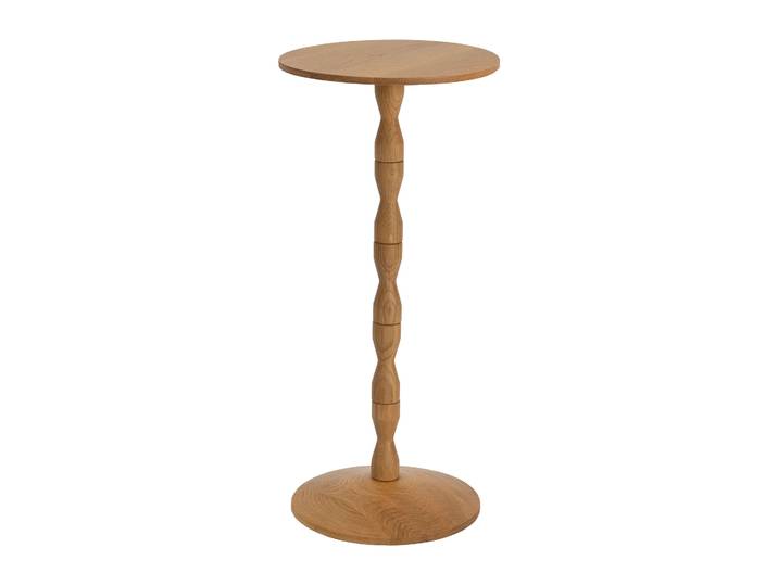 Design House Stockholm Table Pedestal Ø31x67,5 cm Oak
