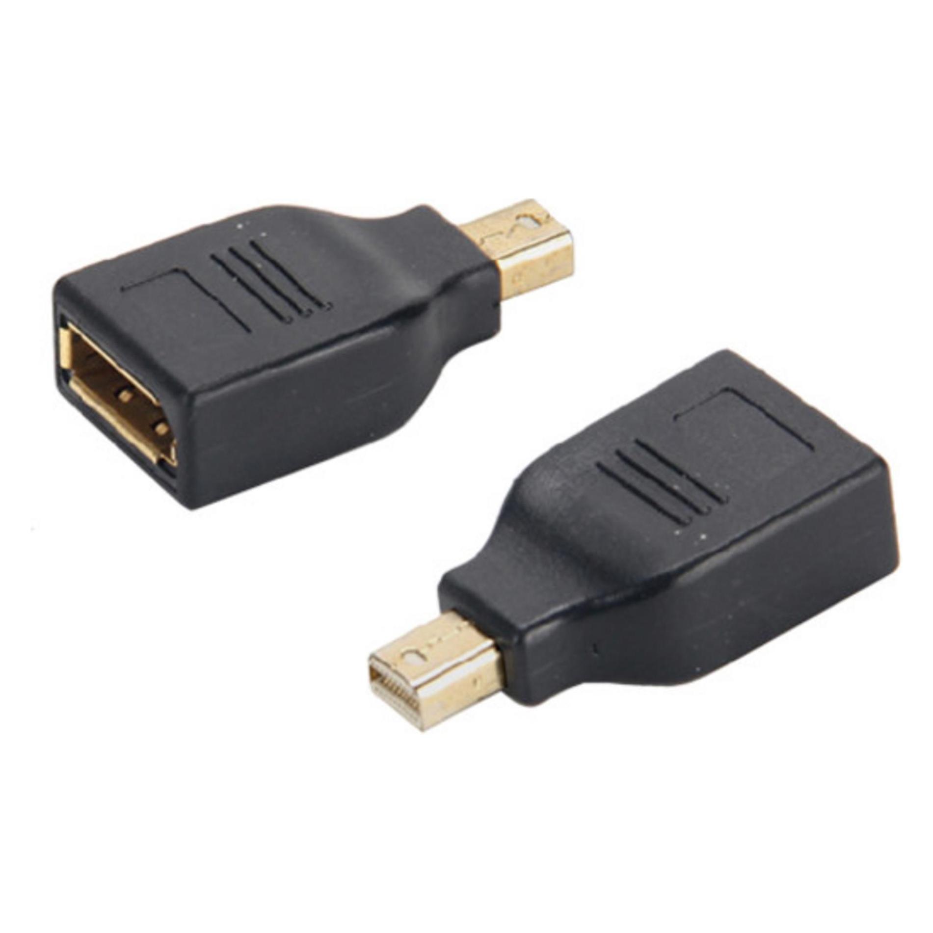 Shiverpeaks Adapter Mini Displayport Stecker auf Displayport Kupplung (Mini DP, DisplayPort) (10-60001)