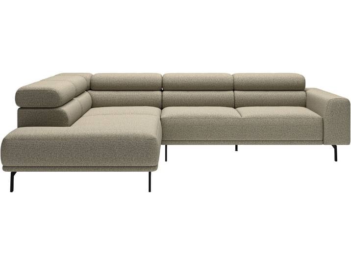 SCHÖNER WOHNEN-Kollektion Tossa, Modernes Design trifft smarte Funktione, Breite 273 cm Motorischer Sitzvorzug, Kopfteil-Funktion & Saugroboter-Höhe