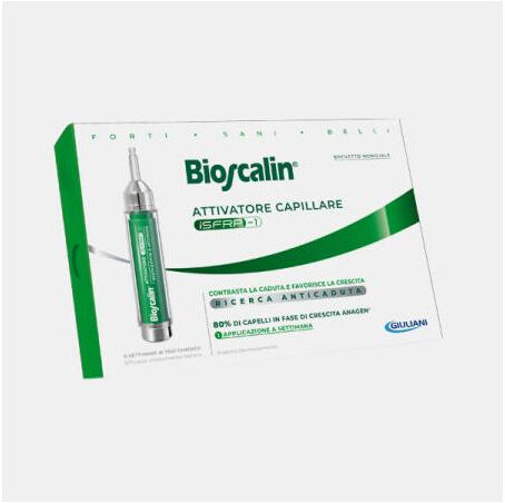 BIOSCALIN ATIVADOR CAPILAR 10ml 1 AMPOLA PARA 6 SEMANAS