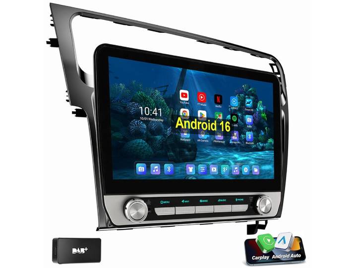 ESSGOO Für VW Golf VII MK7 2013-2017 CarPlay GPS Navi Autoradio (RDS, Digitalradio (DAB), FM)