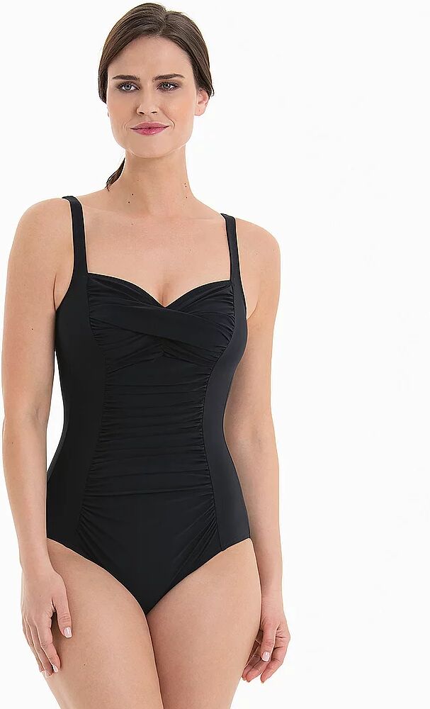 ANITA Damen Badeanzug Beautiful Black schwarz   44E W