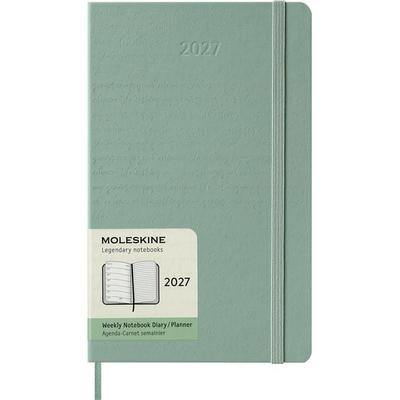 Moleskine 12 Monate Wochen Notizkal. 27 A5 Geb Grün
