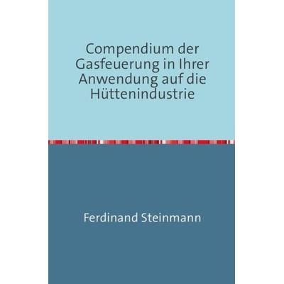 Compendium der Gasfeuerung, Taschenbuch von Ferdinand Steinmann, Epubli, 978-3-7467-2540-6