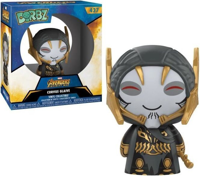 Funko Marvel Avengers Infinity War Corvus Glaive Dorbz figuur meerkleurig