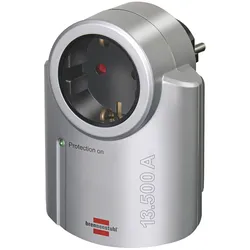 brennenstuhl Überspannungsschutzadapter silber