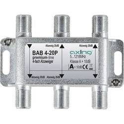 Axing BAB 4-20P Kabel-TV Abzweiger 4-fach 5 - 1218 MHz
