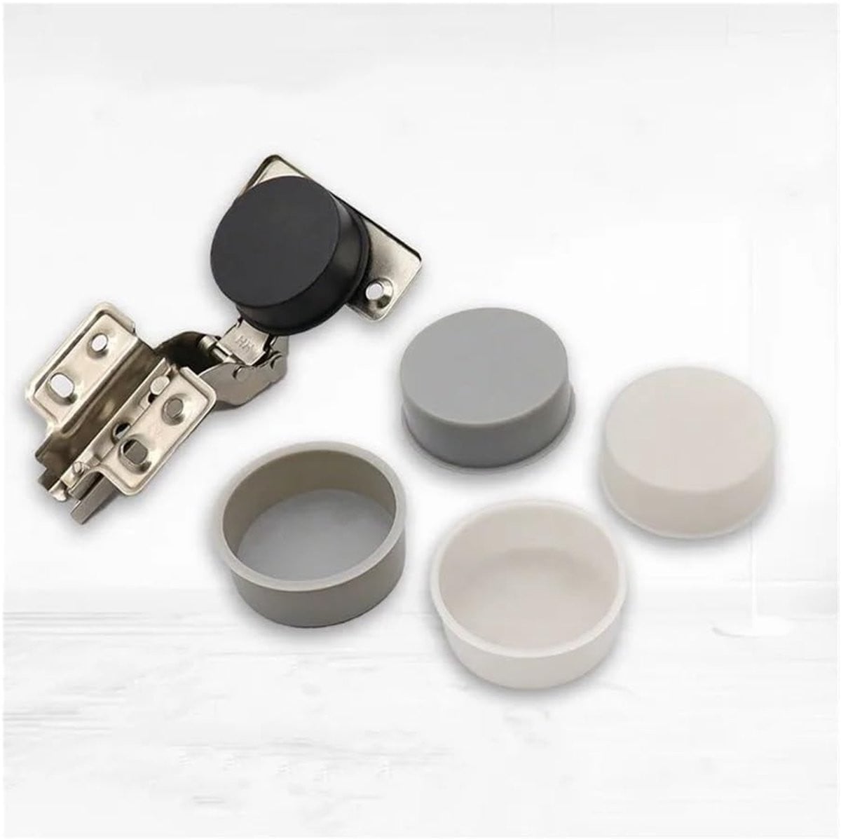Meubel Scharnier Covers Lichtgrijs 35 mm Brandvertragend