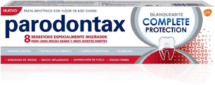 Paradontax Complete Protection Whitening Fluoride Toothpaste 75 ml