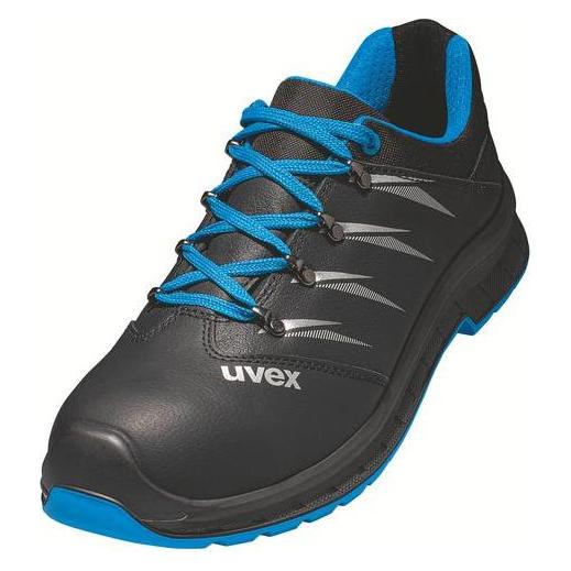 Uvex Halbschuh 6934 schwarz/blau PU/PU (S1, S3, 35) (6934335)