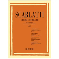 Opere complete vol.9 sonate 401-450 per clavicembalo, Fachbücher von Domenico Scarlatti