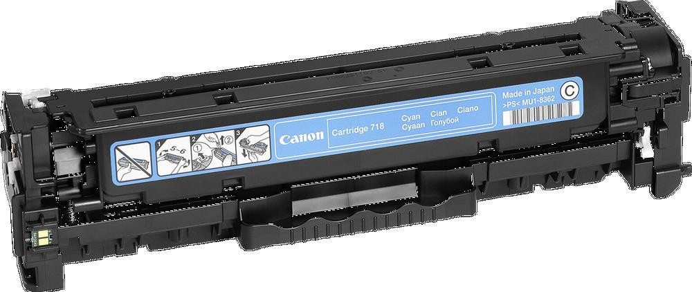 Canon Crg718 Laser Toner Cartridge Blauw